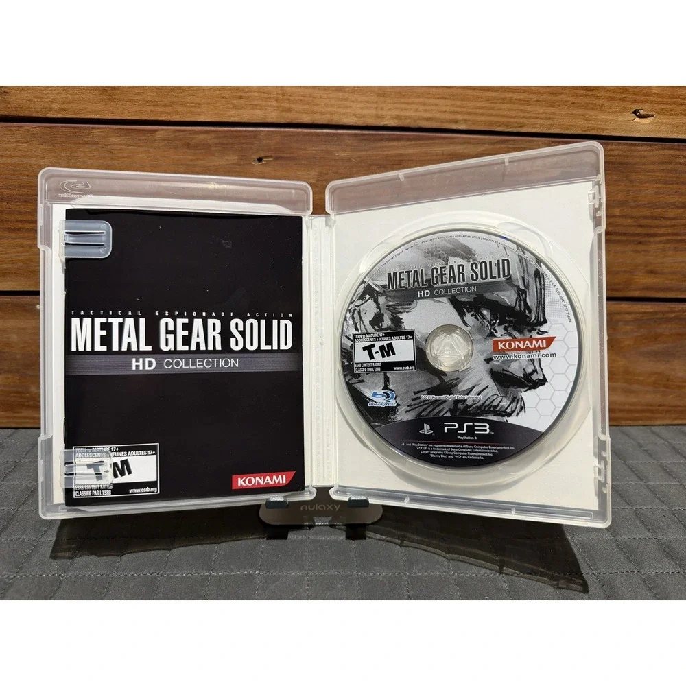 Metal Gear Solid HD Collection (Sony PlayStation 3, 2011) PS3 Complete CIB